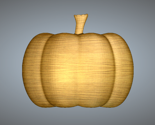 3D Pumpkin Shape