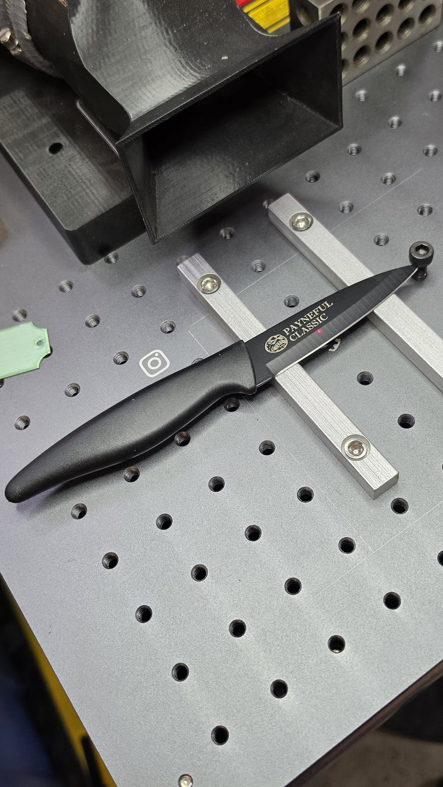 Branded kitchen knife